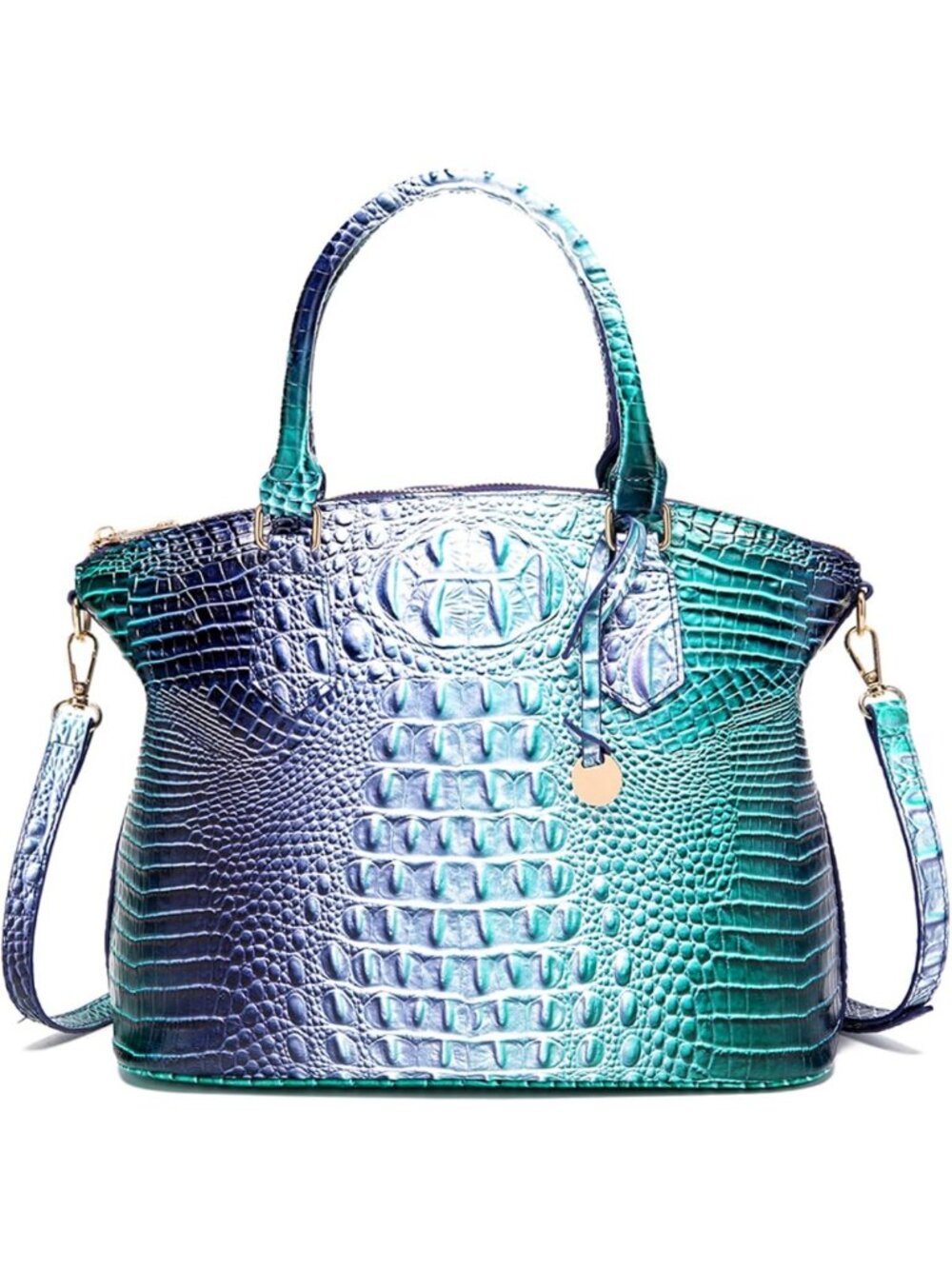 Stylish Crocodile Handbag for Women - Chic Satchel Purse with Shoulder Strap